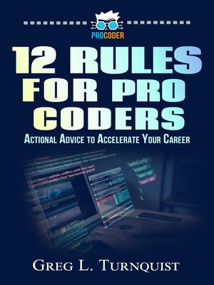 cover image of 12 Rules For Pro Coders